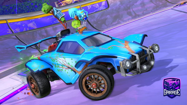 A Rocket League car design from Raiyu