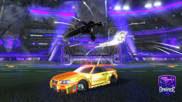A Rocket League car design from -ShempanzeSaratovskaya-