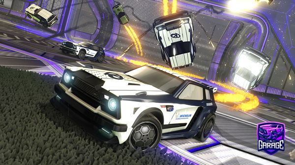 A Rocket League car design from TMJOK1