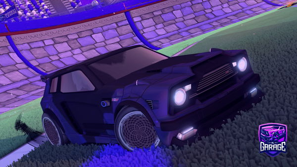 A Rocket League car design from W_a_v_y_y_y