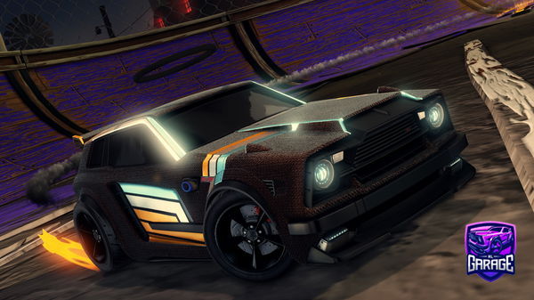 A Rocket League car design from Mid0G