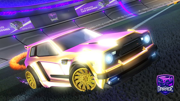 A Rocket League car design from Sandneser
