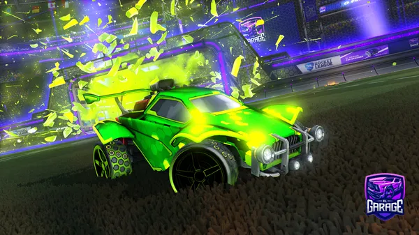 A Rocket League car design from Impxlsy