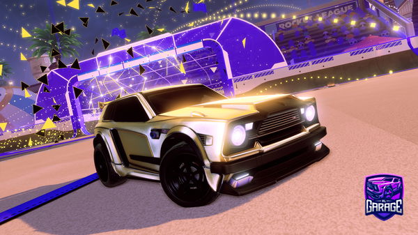 A Rocket League car design from cldrx