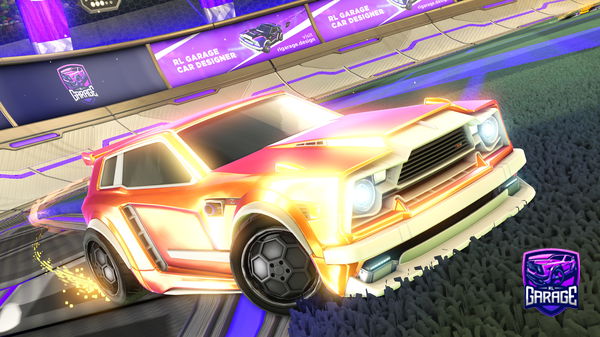 A Rocket League car design from Axelrd143