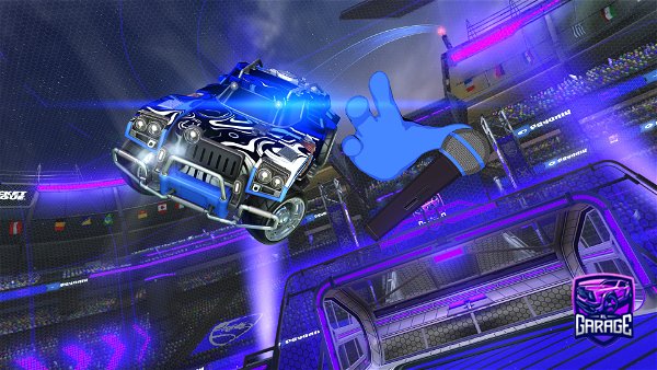 A Rocket League car design from vinisioafrica