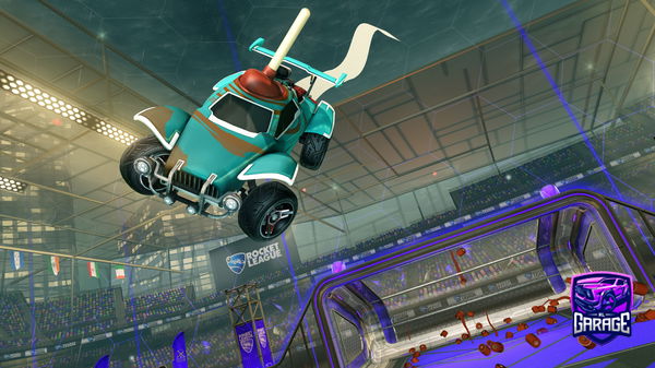 A Rocket League car design from ItsGiuze