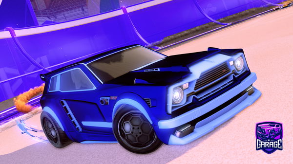 A Rocket League car design from FastandCurious