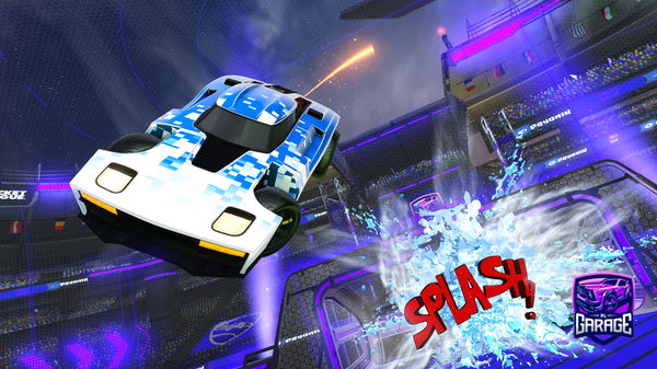 A Rocket League car design from Mahdi_rl