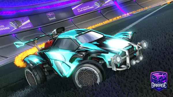 A Rocket League car design from NetfishHun