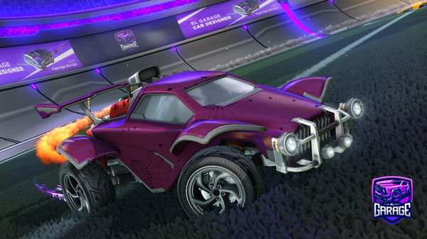 A Rocket League car design from Miselyr