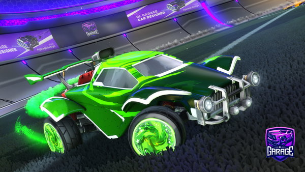 A Rocket League car design from Glc0901