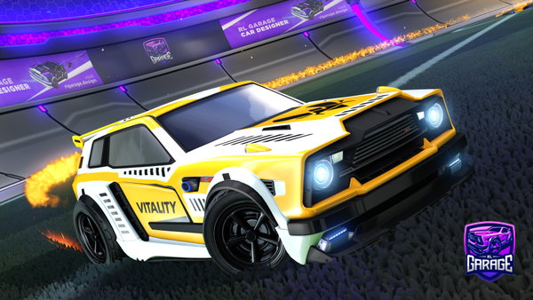 A Rocket League car design from AstreHD
