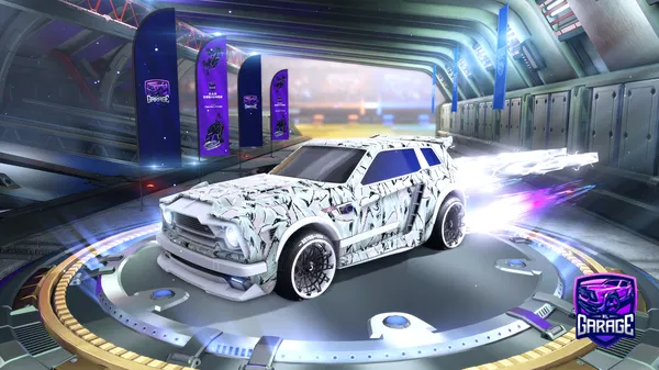 A Rocket League car design from MaxBesm