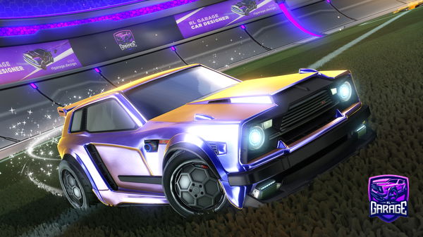 A Rocket League car design from Law07