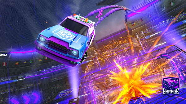 A Rocket League car design from Flexchv13