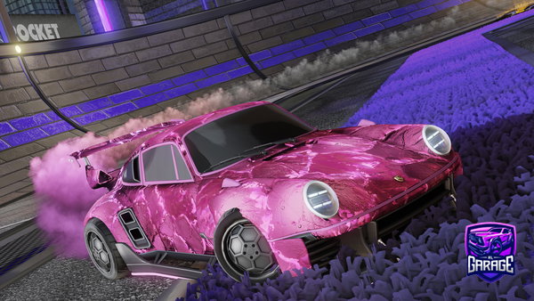 A Rocket League car design from oneidontwant