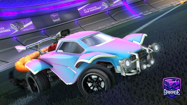 A Rocket League car design from XxRL_OzxX