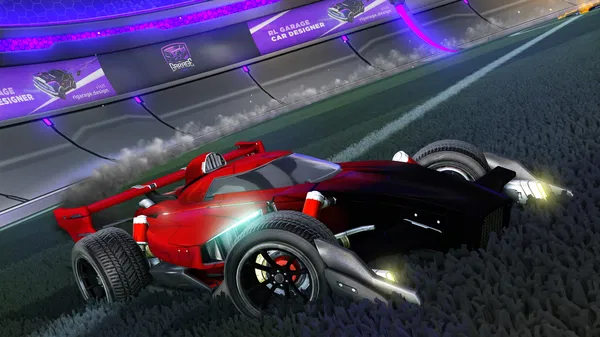 A Rocket League car design from CompzOFC