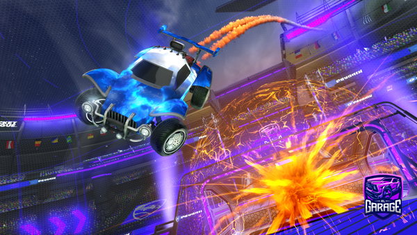 A Rocket League car design from swopott
