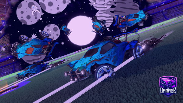 A Rocket League car design from ItsVektor