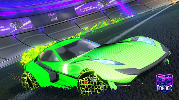 A Rocket League car design from Indiewowow9wowpw