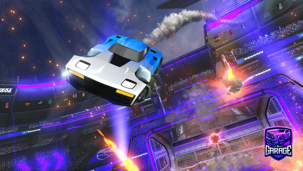 A Rocket League car design from Akki077