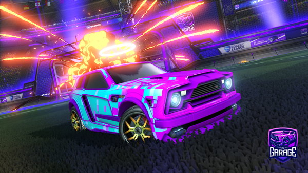 A Rocket League car design from VesperPotatoes