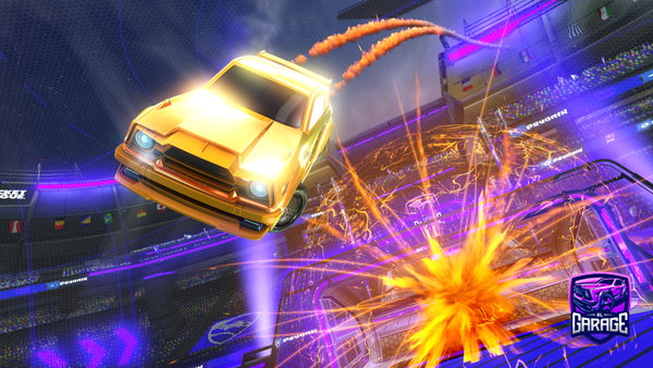 A Rocket League car design from D10Ny