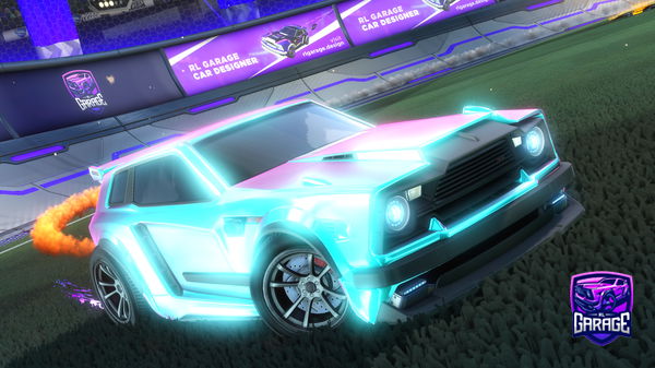 A Rocket League car design from H4-NeXTe-4