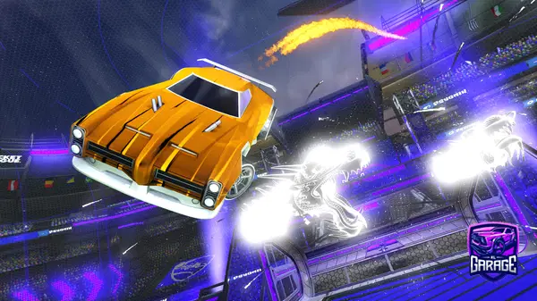 A Rocket League car design from TTV_Ghostz