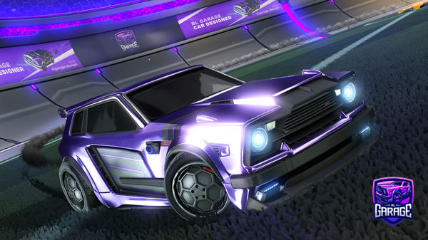 A Rocket League car design from vicRL