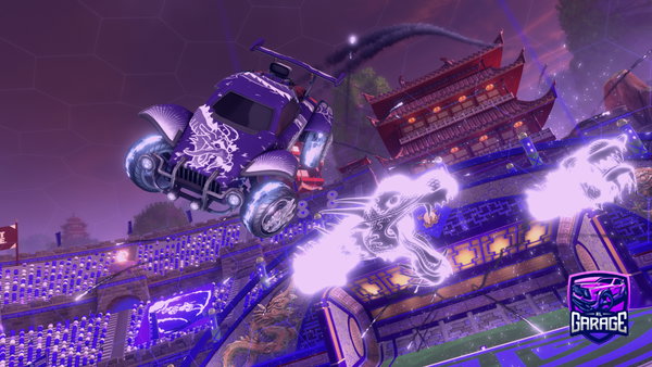 A Rocket League car design from lwhb