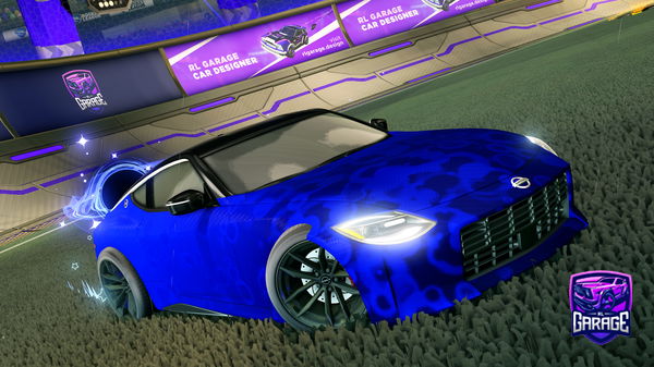 A Rocket League car design from Ripperatschool