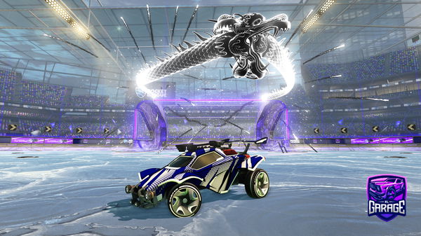 A Rocket League car design from spoofy14