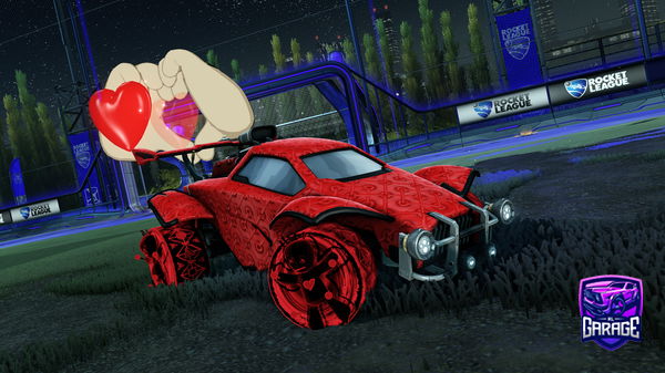 A Rocket League car design from TensiveZexal