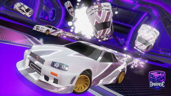 A Rocket League car design from Drwx