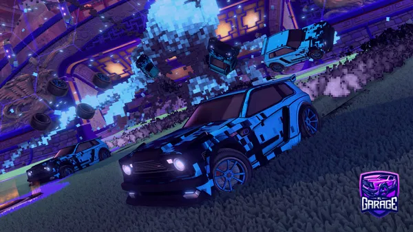 A Rocket League car design from Inchiki