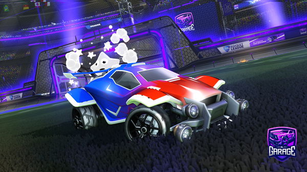 A Rocket League car design from Miguelumpt_