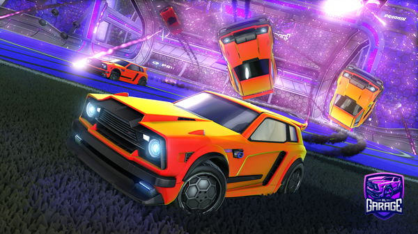 A Rocket League car design from Thomas77j