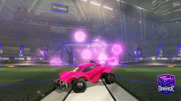 A Rocket League car design from TSLCLUXY