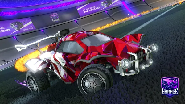 A Rocket League car design from chlls