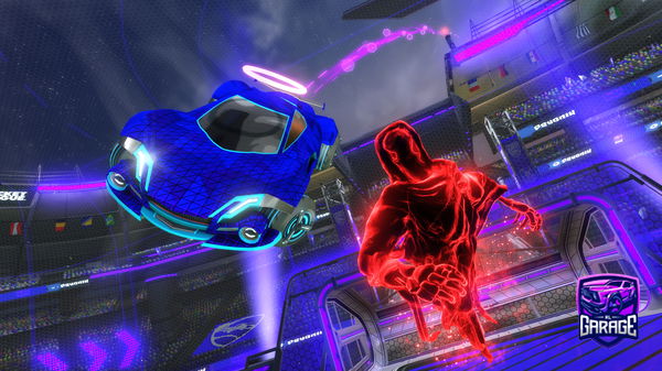 A Rocket League car design from thephantomgamer_yt