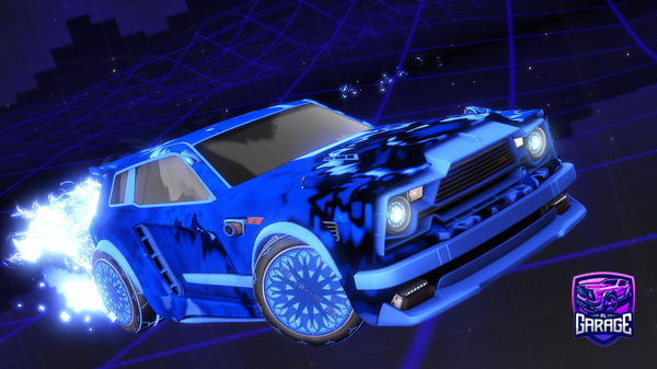 A Rocket League car design from PippyOnYt