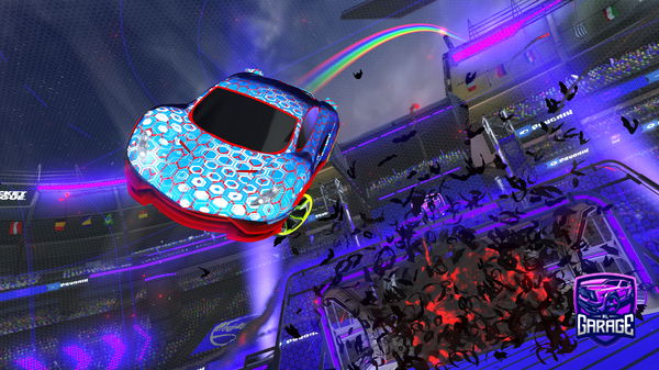 A Rocket League car design from Capcut_Vortex