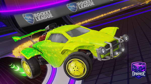 A Rocket League car design from Tbinvxder