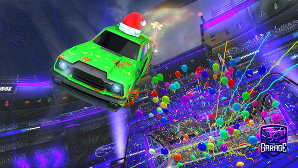 A Rocket League car design from DJWolf55