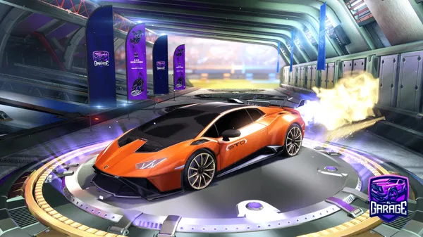 A Rocket League car design from vinicius1313