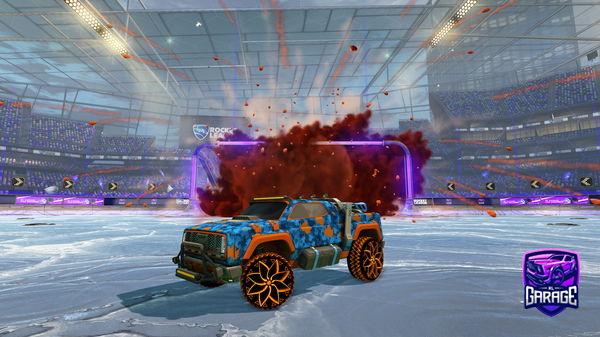 A Rocket League car design from lfcmonkey08