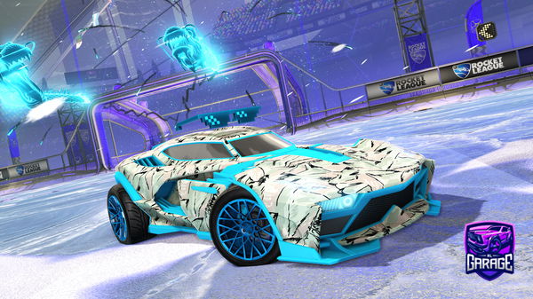 A Rocket League car design from Lastik2000